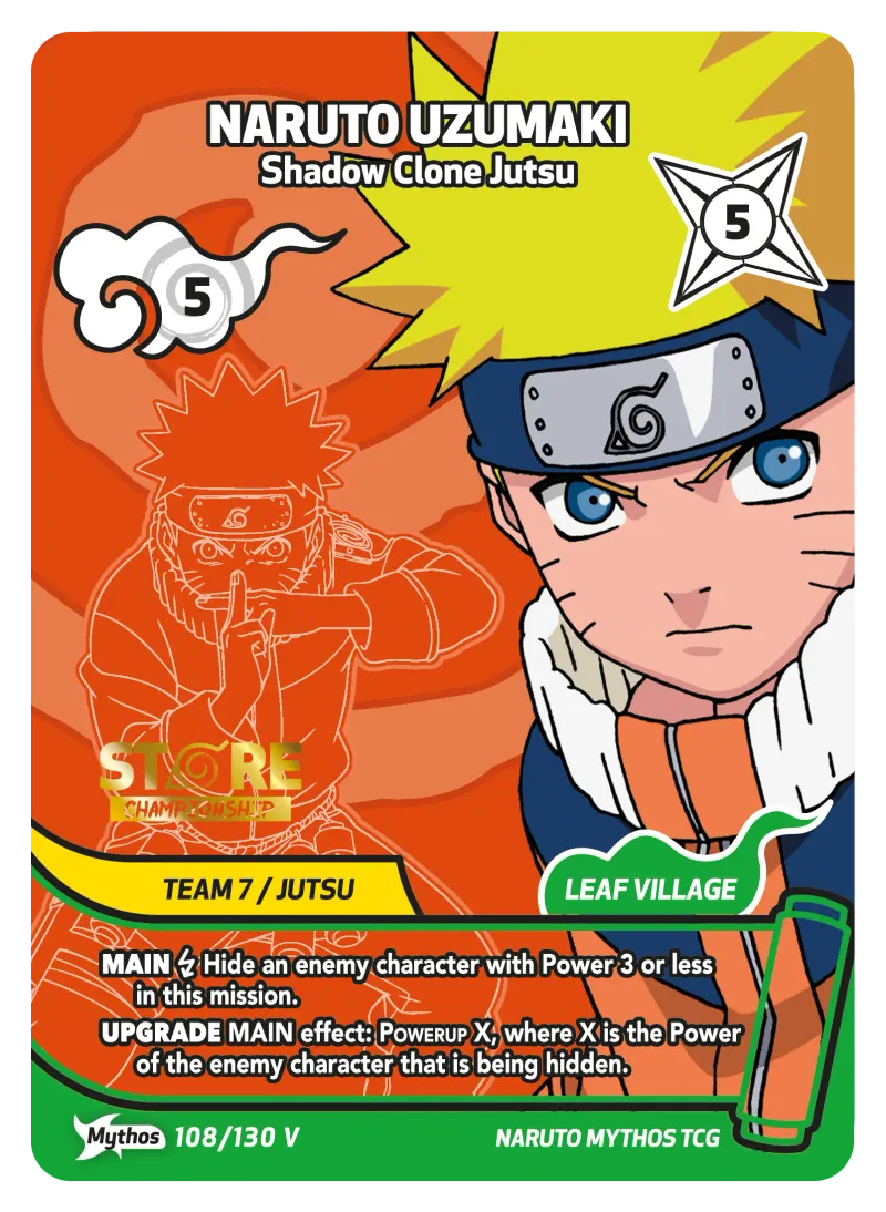Naruto Uzumaki - Shadow Clone Jutsu